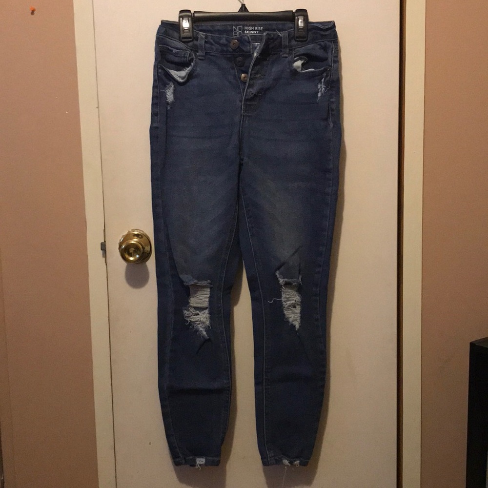 NoBo High Rise Skinny Jeans